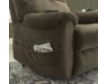 Ashley Shadowboxer Chocolate Fabric Power Lift Recliner small image number 8
