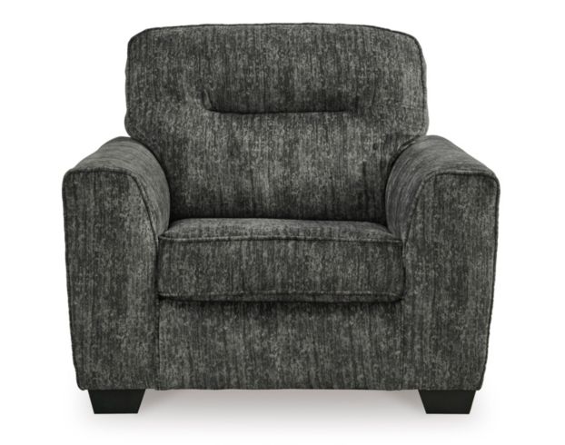 Ashley Lonoke Gunmetal Chair and a Half large image number 1