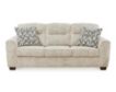 Ashley Lonoke Parchment Sofa small image number 1