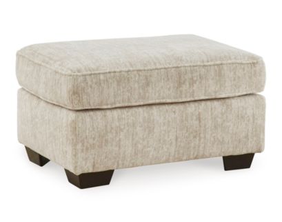 Ashley Lonoke Parchment Ottoman