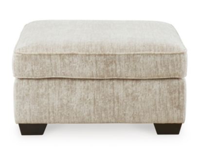 Ashley Lonoke Parchment Oversized Ottoman