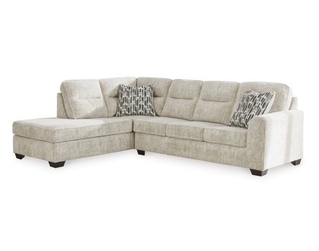 Ashley Lonoke Parchment 2-Piece Sectional w/ Left Chaise large image number 1