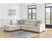Ashley Lonoke Parchment 2-Piece Sectional w/ Left Chaise small image number 4
