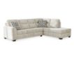 Ashley Lonoke Parchment 2-Piece Sectional w/ Right Chaise small image number 1