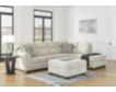 Ashley Lonoke Parchment 2-Piece Sectional w/ Right Chaise small image number 2