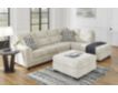 Ashley Lonoke Parchment 2-Piece Sectional w/ Right Chaise small image number 5