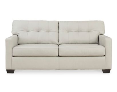 Ashley Belziani Coconut Leather Sofa