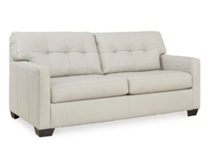 Ashley Belziani Coconut Leather Sofa