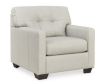 Ashley Belziani Coconut Leather Chair 1/2 small image number 2