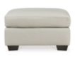 Ashley Belziani Coconut Leather Ottoman small image number 1