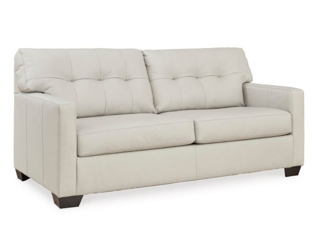 Ashley Belziani Coconut Leather Full Sleeper Loveseat large image number 2