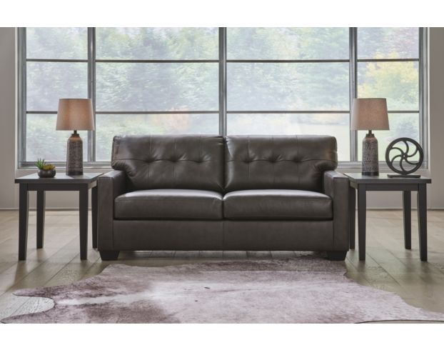 Ashley Belziani Storm Leather Sofa large image number 5