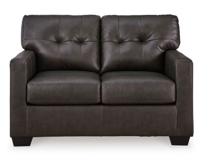 Ashley LEATHER LOVESEAT