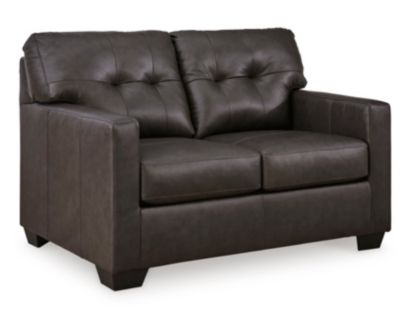 Ashley LEATHER LOVESEAT