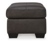 Ashley Belziani Storm Leather Ottoman small image number 3