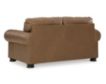 Ashley Carianna Leather Loveseat small image number 4