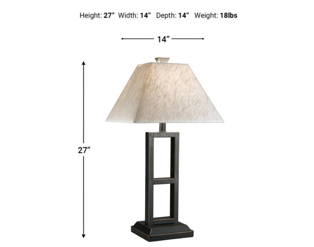 Ashley Deidra Table Lamp (Set of 2) large image number 4
