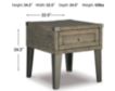 Ashley Chazney End Table small image number 4