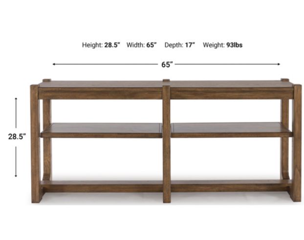 Ashley Cabalynn Sofa Table large image number 7