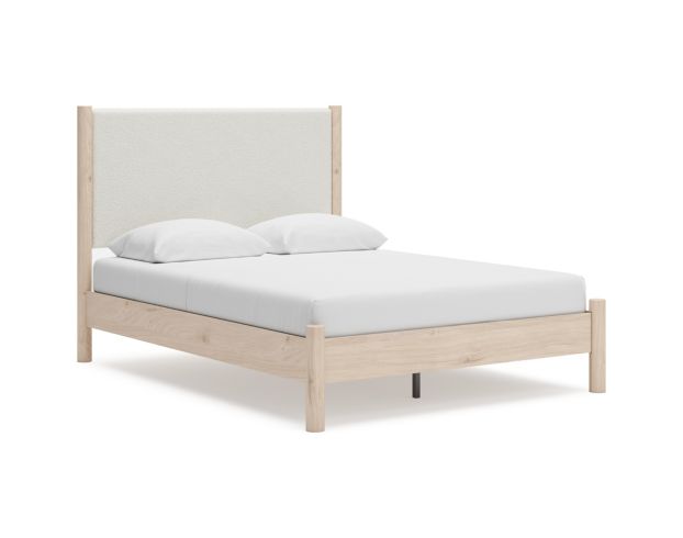 Ashley Cadmori Natural Queen Bed large image number 2