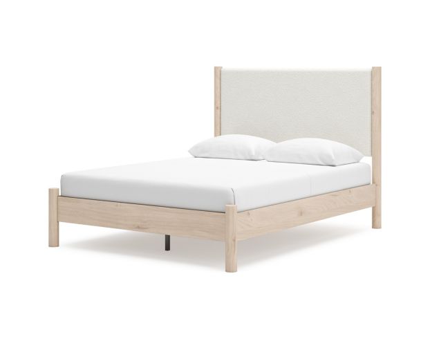 Ashley Cadmori Natural Queen Bed large image number 5