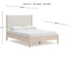 Ashley Cadmori Natural Queen Bed small image number 6