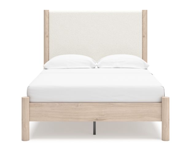 Ashley Cadmori Natural Beige Full Bed large image number 1