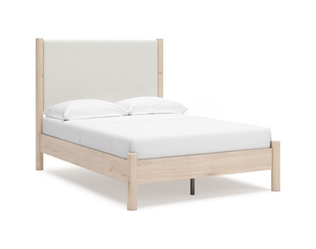 Ashley Cadmori Natural Beige Full Bed large image number 2