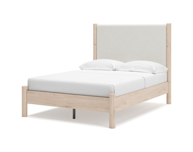 Ashley Cadmori Natural Beige Full Bed large image number 7