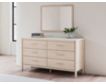 Ashley Cadmori Natural Beige Dresser & Mirror small image number 7