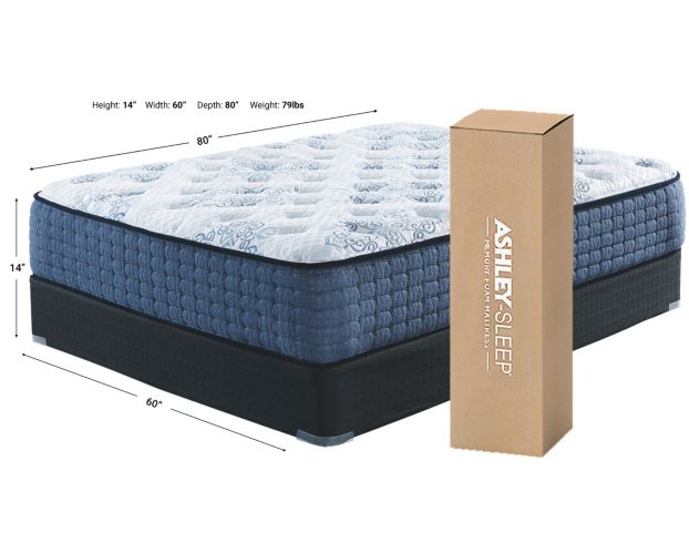 Ashley Mt. Dana Plush Queen Mattress in a Box large image number 4