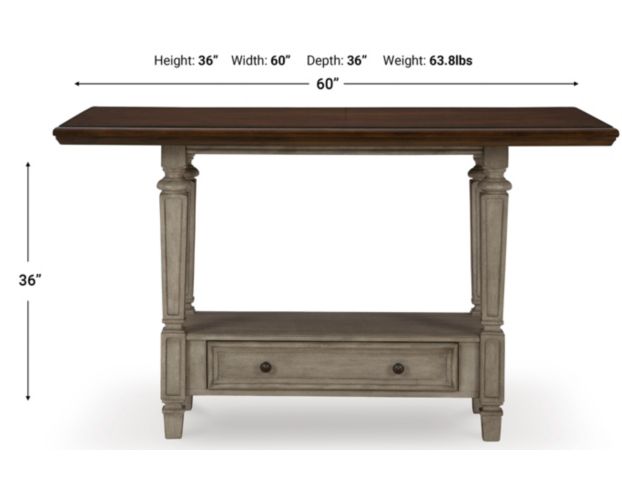Ashley Lodenbay Counter Table large image number 8