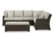 Ashley Brook Ranch Outdoor Sectional with Bench small image number 1