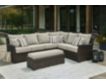 Ashley Brook Ranch Outdoor Sectional with Bench small image number 5