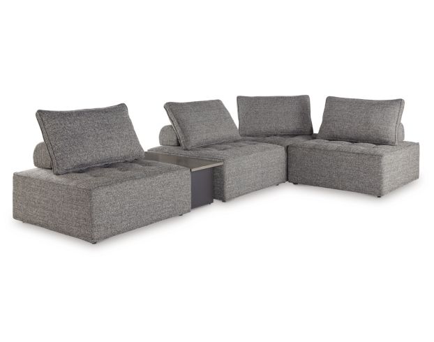 Ashley Bree Zee 5-Piece Outdoor Modular Sectional with End Table large image number 1
