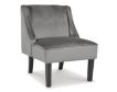 Ashley Janesley Gray Velvet Accent Chair small image number 1