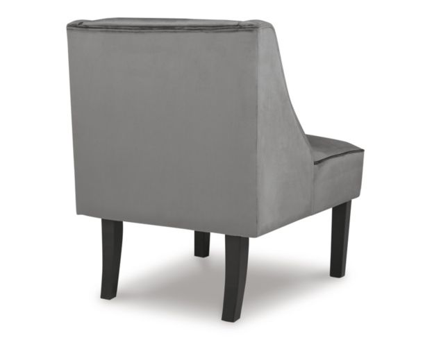Ashley Janesley Gray Velvet Accent Chair large image number 3
