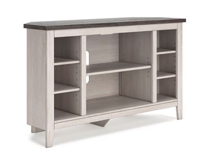 Ashley Dorrinson 48" Corner TV Stand with Bookshelves