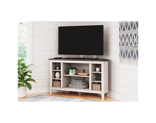 Ashley Dorrinson 48" Corner TV Stand with Bookshelves large image number 9