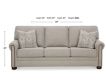 Ashley Gaelon Tan Sofa small image number 7