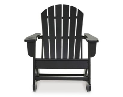 Ashley Sundown Treasure Black Outdoor Rocking Chair