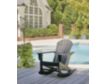 Ashley Sundown Treasure Black Outdoor Rocking Chair small image number 5