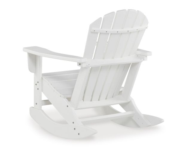 Ashley Sundown Treasure White Outdoor Rocking Chair large image number 4