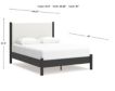 Ashley Cadmori Black Queen Bed small image number 9