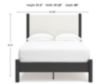 Ashley Cadmori Black Full Bed small image number 11