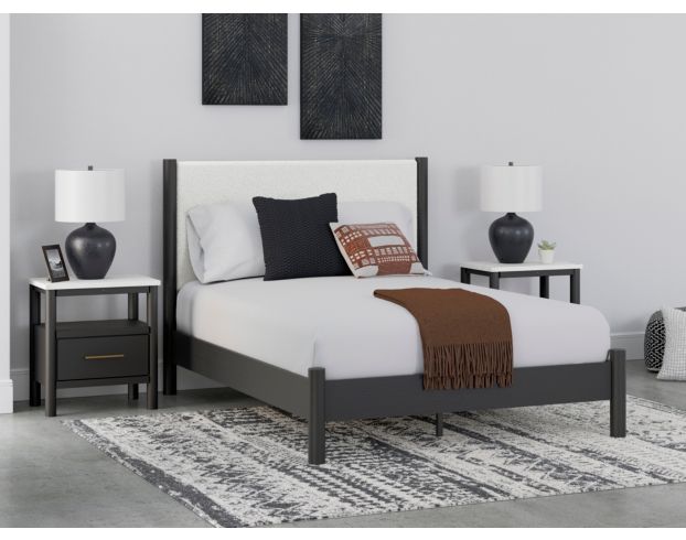 Ashley Cadmori Black 4-Piece Queen Bedroom Set large image number 1