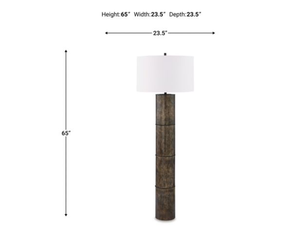 Ashley Jebson Floor Lamp large image number 6