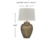 Ashley MADNEY TABLE LAMP small image number 6