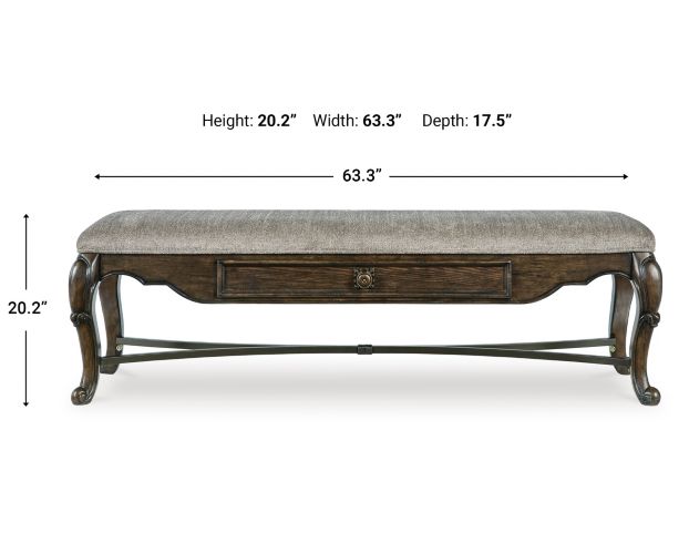 Ashley Furniture Industries In Maylee Dining Bench large image number 10