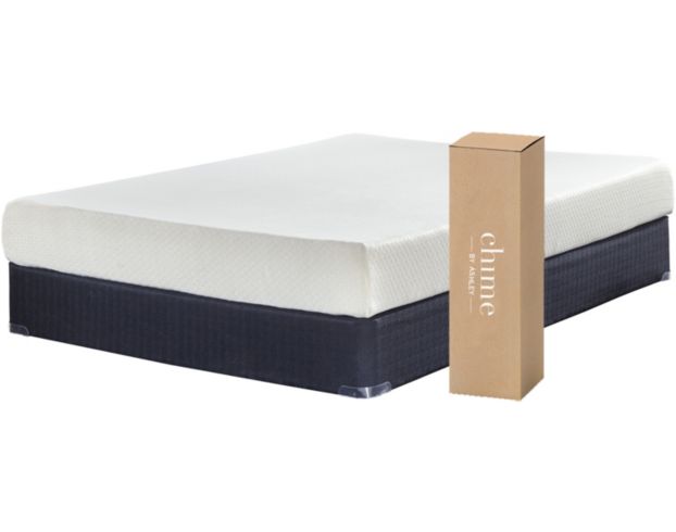 Ashley Chime 8 In. Queen Mattress in a Box large image number 1